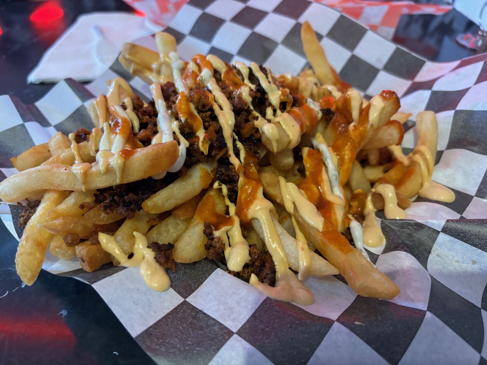 Sauced-up fries